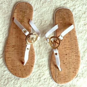 NWOT - MK thong / flip flops.  Authentic!
